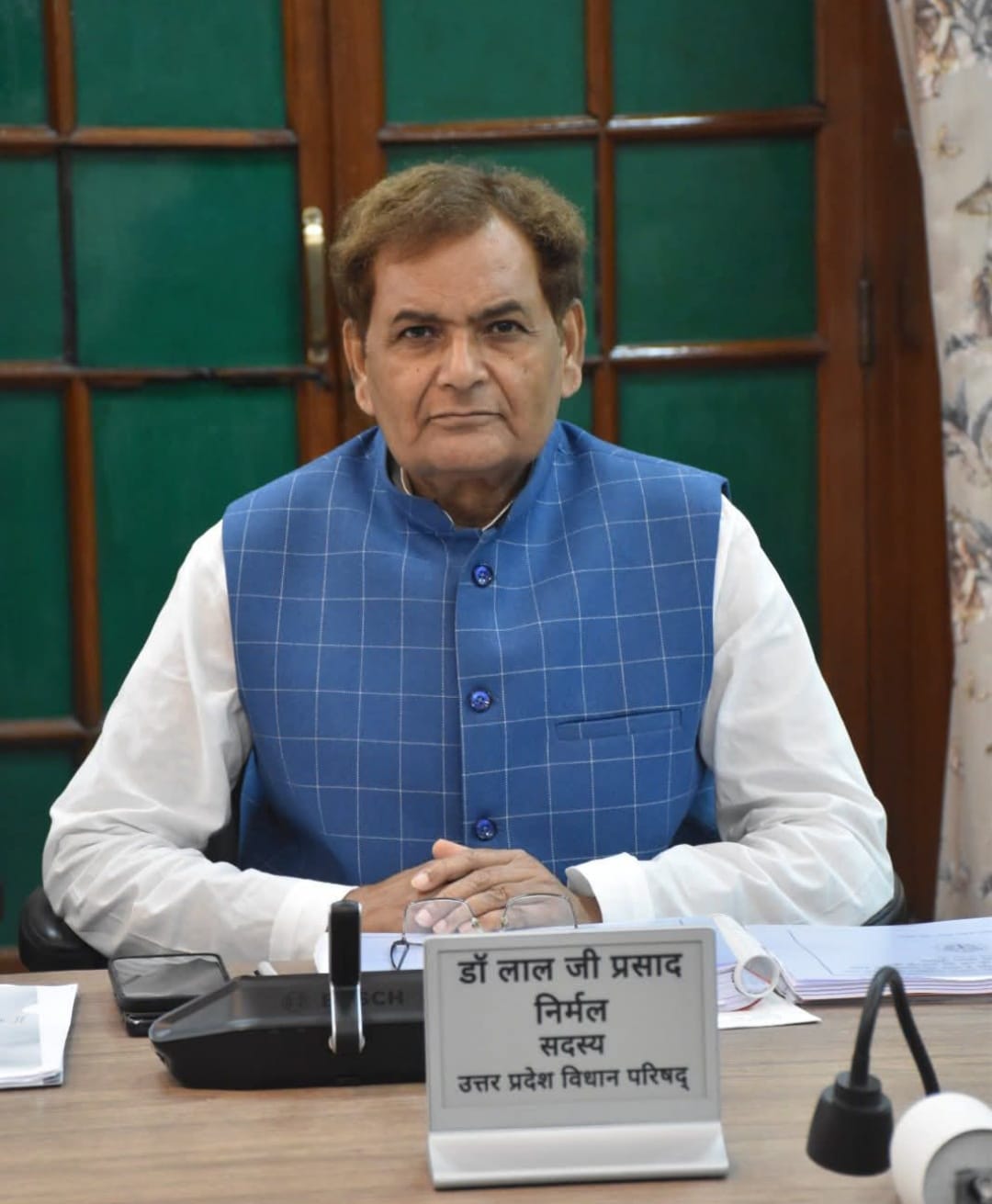 MLC dr Lal ji Prasad Nirmal