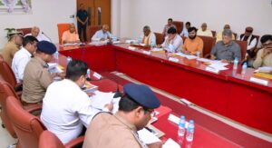 Chief Minister Yogi Adityanath inspecting Ram Navami festival arrangements in Ayodhya