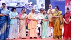 International Women Day Pink Rojgar Mahakumbh Yogi Adityanath Women Empowerment Uttar Pradesh