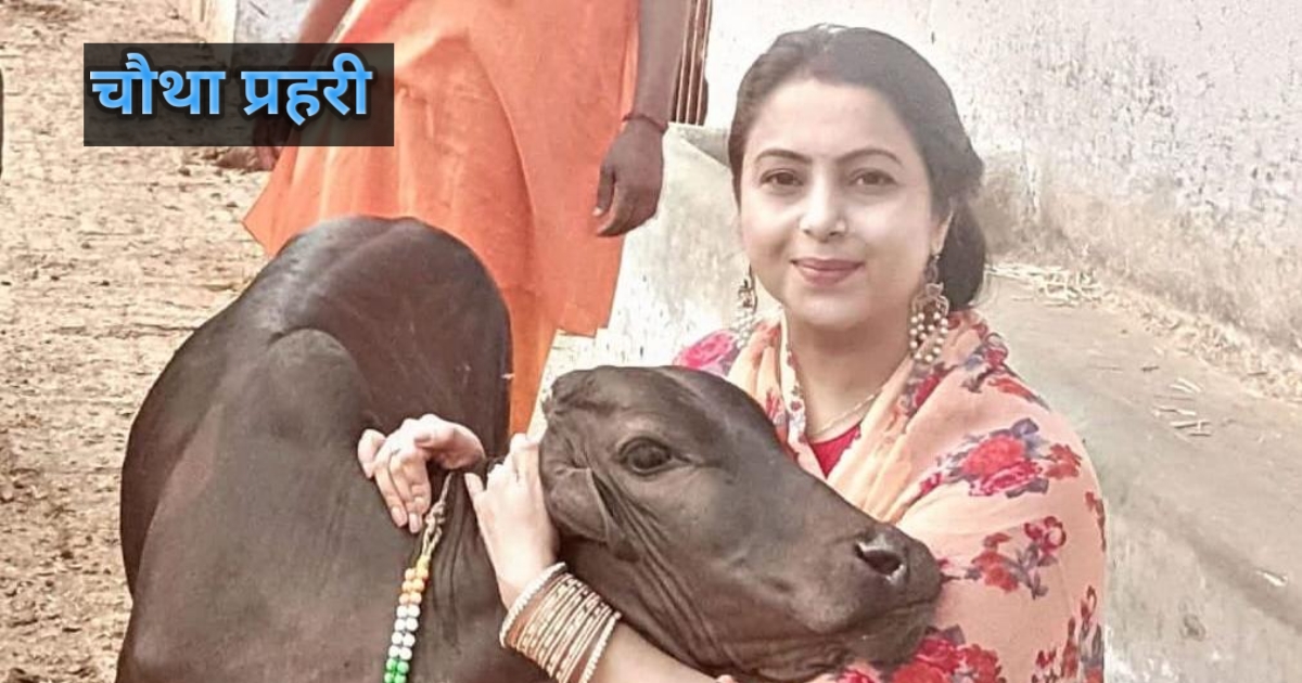 गाय के साथ रीना एन सिंह तस्वीर, गौहत्या विवाद और कानून व्यवस्था