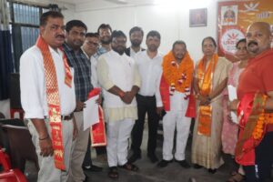 

लखनऊ में कायस्थ रक्षा वाहिनी फाउंडेशन के कार्यक्रम का दृश्य