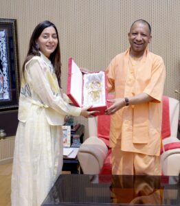  योगी आदित्यनाथ से कृष्णावतारम फिल्म टीम की मुलाकात लखनऊ 2026