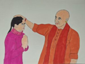 मदर्स डे पर बच्चों और परिवारों से मुलाकात करते मुख्यमंत्री योगी आदित्यनाथ
