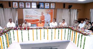 मुरादाबाद में विकास परियोजनाओं के लोकार्पण एवं शिलान्यास कार्यक्रम को संबोधित करते मुख्यमंत्री योगी आदित्यनाथ
