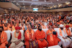 अशोक सिंघल जन्म शताब्दी कार्यक्रम में मुख्यमंत्री योगी 